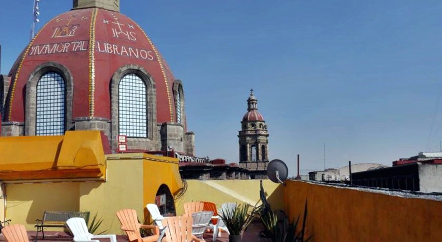 Hotel Amigo Suites Kota Meksiko Bagian luar foto